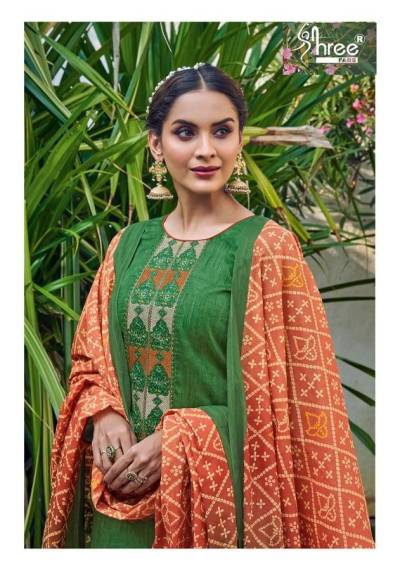 Mishka By Shree Fab Casual Wear Printed Salwar Suit Collection